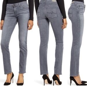 AG Adriano Goldschmied Harper Essential Straight Jeans Grey Wash Size 29 Denim‎